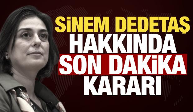 &Uuml;sk&uuml;dar Belediye Başkanı Sinem Dedetaş g&ouml;revden uzaklaştırıldı