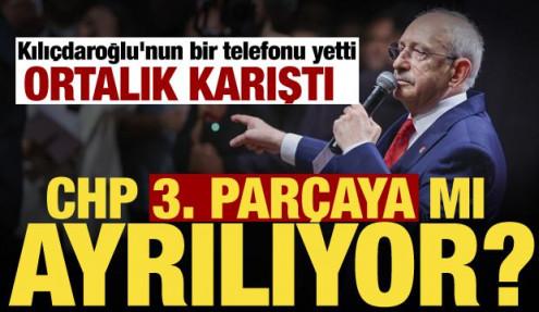 Yeni Parti'den sonra CHP'den yeni b&ouml;l&uuml;nme! 