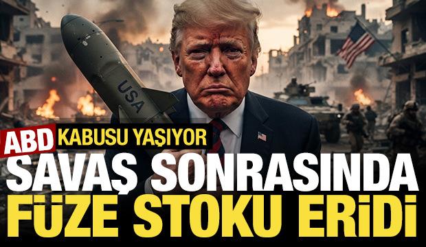 ABD kabusu yaşıyor! Savaş sonrasında f&uuml;ze stoku eridi