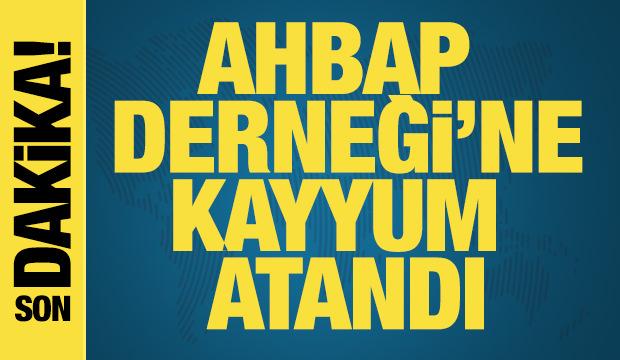 AHBAP Derneği'nin y&ouml;netimine Kayyum atandı