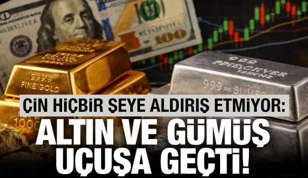 Altın ve g&uuml;m&uuml;ş u&ccedil;uşa ge&ccedil;ti! Yatırımcılar dikkat