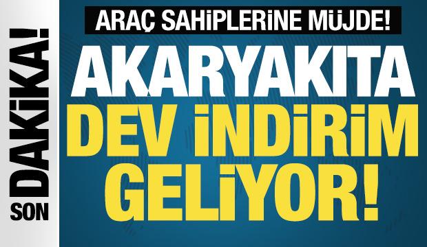 Ara&ccedil; sahipleri dikkat! Akaryakıta dev indirim geliyor