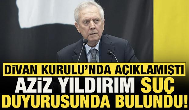 Aziz Yıldırım harekete ge&ccedil;ti! Savcılığa su&ccedil; duyurusunda bulundu