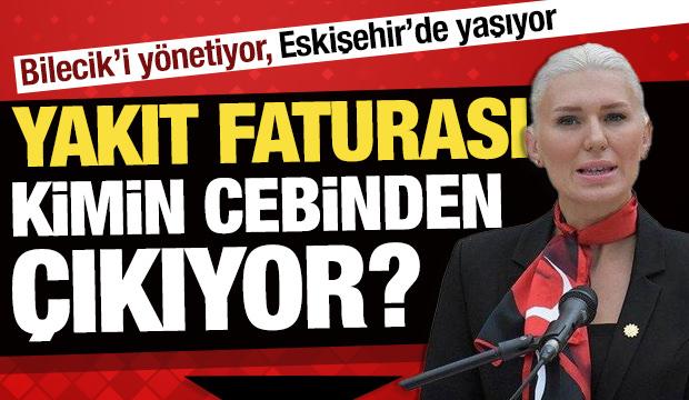 Bilecik'i y&ouml;netiyor ama Eskişehir'de yaşıyor: Yakıt faturası kimin cebinden &ccedil;ıkıyor?