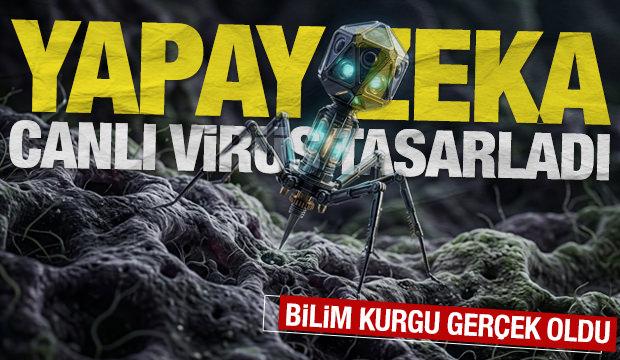 Bilim kurgu ger&ccedil;ek oldu: Yapay zeka canlı vir&uuml;s tasarladı