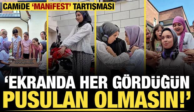 Camide 'Manifest' atışması: 'Her ekranda g&ouml;rd&uuml;ğ&uuml;n pusulan olmasın'