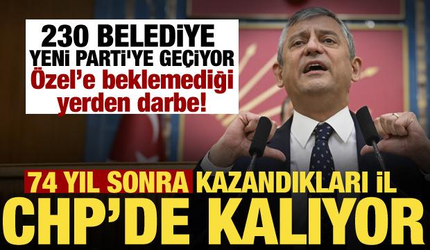 CHP'de g&ouml;zler belediyelerde! 230 belediye başkanı Yeni Parti'ye ge&ccedil;iyor