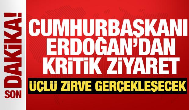 Cumhurbaşkanı Erdoğan, Suudi Arabistan'a gidiyor! &Uuml;&ccedil;l&uuml; zirve ger&ccedil;ekleşecek