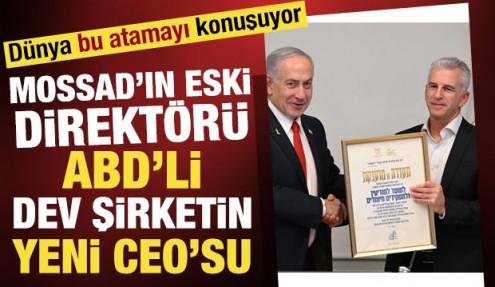 D&uuml;nya bu atamayı konuşuyor: Mossad'ın eski direkt&ouml;r&uuml; Barnea ABD'li şirketin CEO'su oldu
