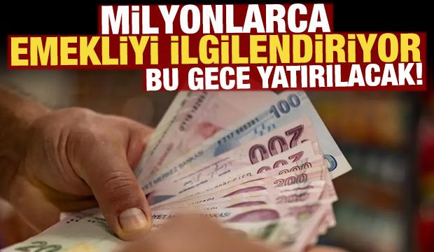 Emeklilerin beklediği maaş fark &ouml;demeleri hesaplara yatacak
