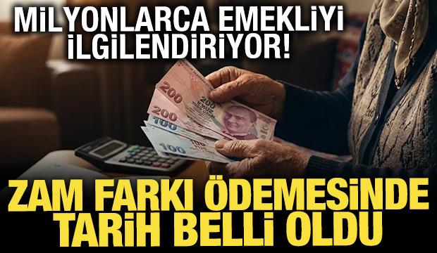 En d&uuml;ş&uuml;k emekli aylığı fark &ouml;demelerinde tarih belli oldu