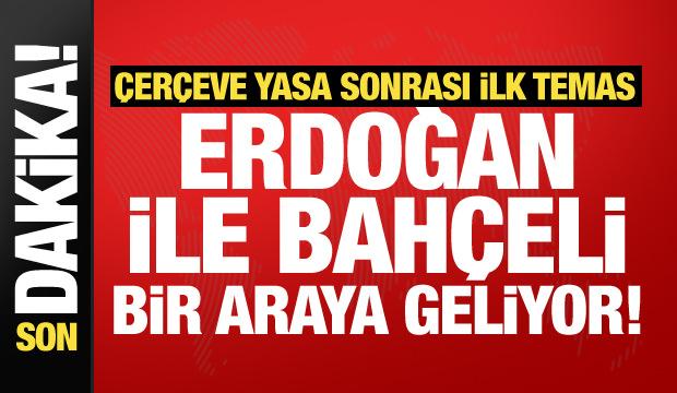 Erdoğan ile Bah&ccedil;eli bug&uuml;n bir araya geliyor!
