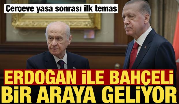 Erdoğan ile Bah&ccedil;eli bug&uuml;n bir araya geliyor!