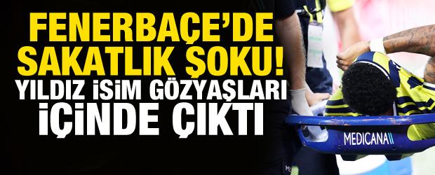 Fenerbah&ccedil;e'ye sakatlık şoku! Yıldız isim g&ouml;zyaşları i&ccedil;inde &ccedil;ıktı