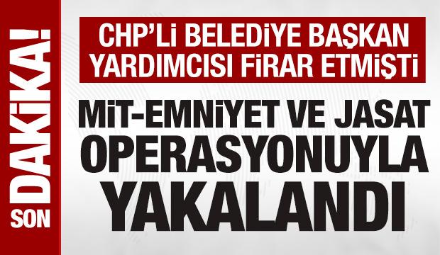 Firari Menderes Belediye Başkan Yardımcısı R&uuml;zgar S&ouml;nmez yakalandı