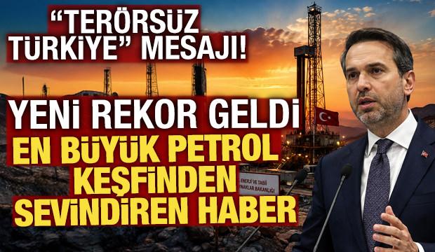 Gabar'da g&uuml;nl&uuml;k petrol &uuml;retimi 83 bin 300 varile ulaşarak rekor kırdı