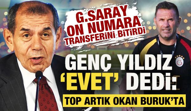 Galatasaray on numara transferini bitirdi! Oyuncu 'evet' dedi: Karar artık Okan Buruk'ta