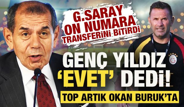 Galatasaray on numara transferini bitirdi! Oyuncu 'evet' dedi: Karar artık Okan Buruk'ta