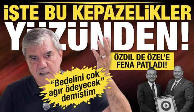 Gazeteci Yılmaz &Ouml;zdil &Ouml;zg&uuml;r &Ouml;zel'i eleştirdi!