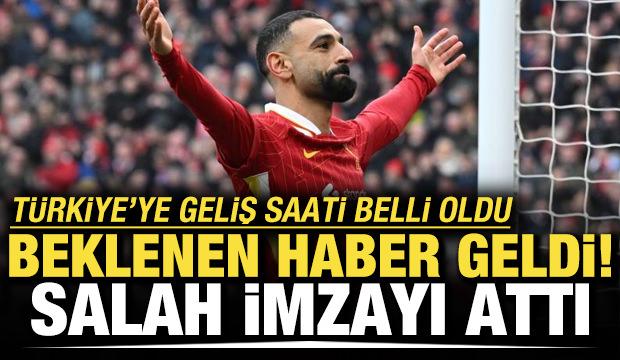 G&uuml;nlerdir beklenen haber geldi! Salah imzayı attı