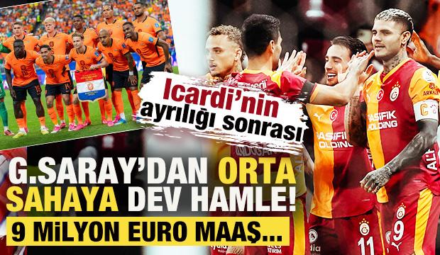 Icardi'nin ayrılığı sonrası Galatasaray'dan orta sahaya dev hamle: 9 milyon euro maaş...