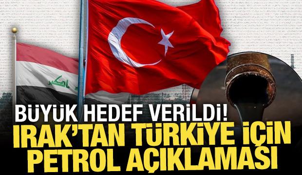 Irak'tan T&uuml;rkiye i&ccedil;in petrol a&ccedil;ıklaması! Rakam verildi