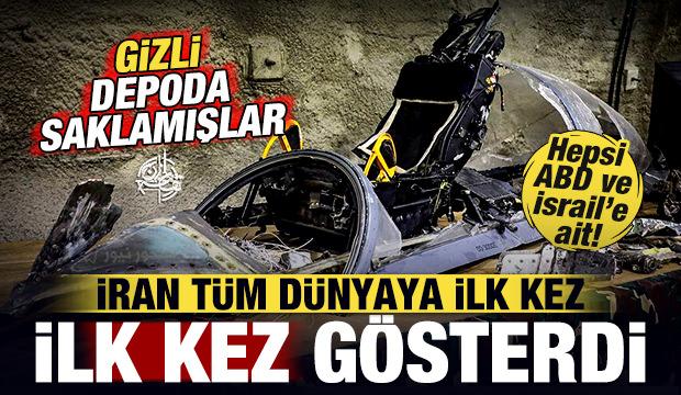İran t&uuml;m d&uuml;nyaya ilk kez g&ouml;sterdi! Gizli depo saklamışlar! Hepsi ABD ve İsrail'e ait
