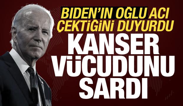 Joe Biden'ın hastalığıyla ilgili oğlundan a&ccedil;ıklama: Kanser t&uuml;m v&uuml;cuduna yayıldı