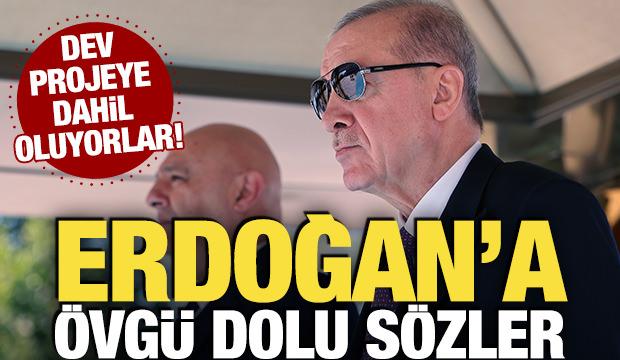 Joseph Avn'dan Erdoğan'a &ouml;vg&uuml; dolu s&ouml;zler! Dev projeye dahil oluyorlar