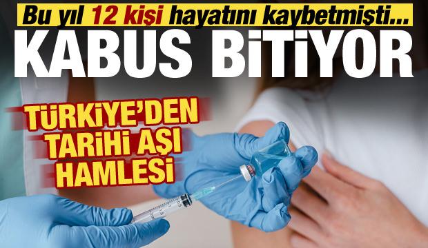 Kene &ouml;l&uuml;mlerine karşı T&uuml;rkiye'den tarihi adım! Yerli aşı geliyor