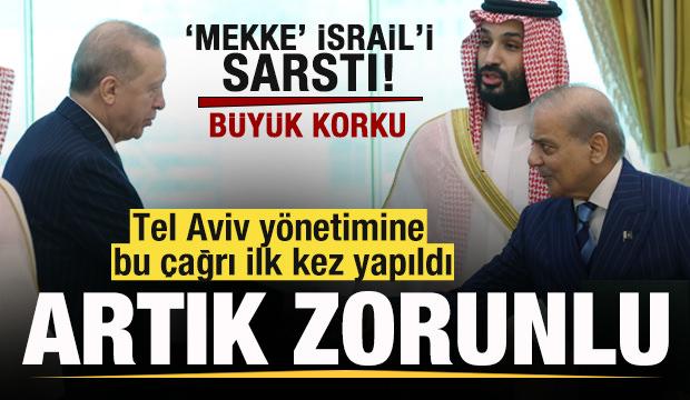 'Mekke anlaşması' İsrail'i sarstı! Tel Aviv y&ouml;netimine acil &ccedil;ağrı yaptı: Artık zorunlu