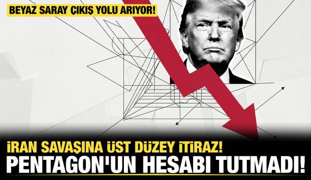 Pentagon'un hesabı tutmadı! İran savaşına &uuml;st d&uuml;zey itiraz