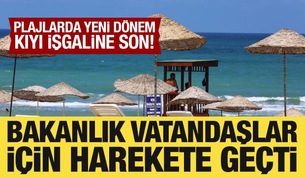 Plajlarda yeni d&ouml;nem: Bakanlık vatandaşlar i&ccedil;in harekete ge&ccedil;ti