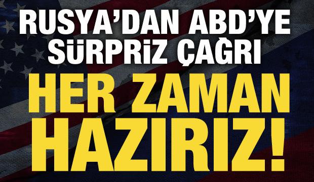 Rusya'dan ABD'ye &ccedil;ağrı: Barış&ccedil;ıl &ccedil;&ouml;z&uuml;m i&ccedil;in hazırız!