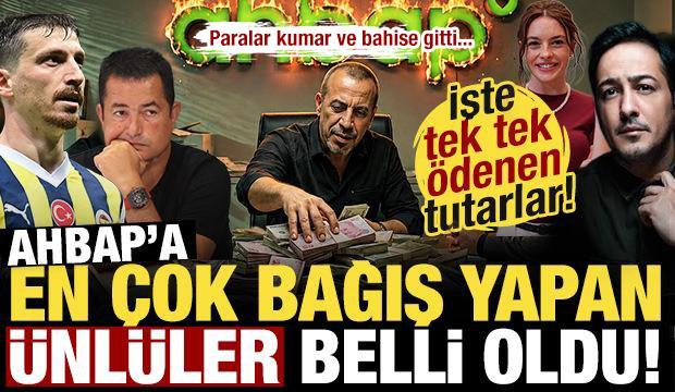 Sanat&ccedil;ılardan Ahbap&rsquo;a milyonlar akmış! Paraların akibeti ne oldu?