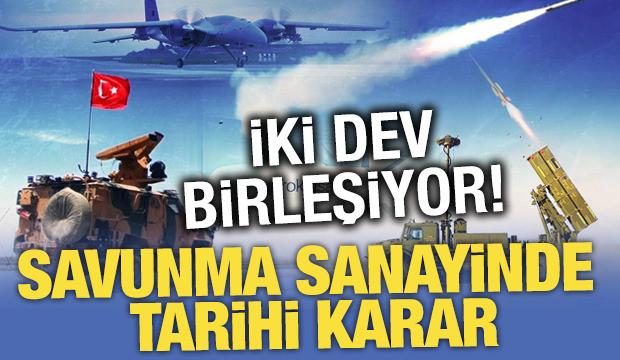 Savunma sanayiinde tarihi karar! İki dev milli motor i&ccedil;in birleşiyor