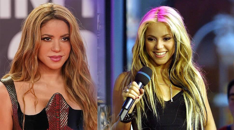 Shakira'dan 30 yıl sonra aynı poz: İkonik bilgisayar fotoğrafını yeniden &ccedil;ekildi