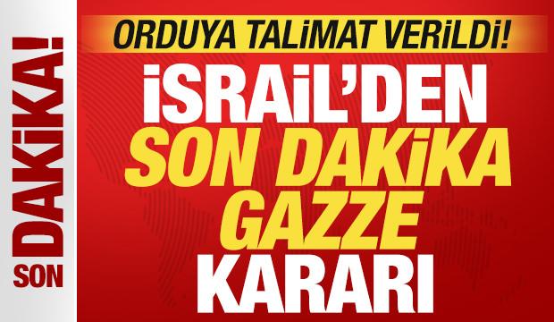 Silah bırakmışlardı: İsrail'den son dakika Gazze kararı! Orduya talimat verildi