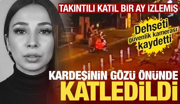Şişli'de cinayet! 25 yaşındaki Nihan'ın &ouml;ld&uuml;r&uuml;ld&uuml;ğ&uuml; anlara ilişkin g&ouml;r&uuml;nt&uuml;ler ortaya &ccedil;ıktı