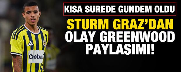 Sturm Graz'dan olay Mason Greenwood paylaşımı! Kısa s&uuml;rede g&uuml;ndem oldu
