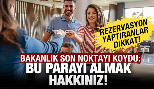 Tatile gitmekten vazge&ccedil;enler dikkat! O parayı almak hakkınız