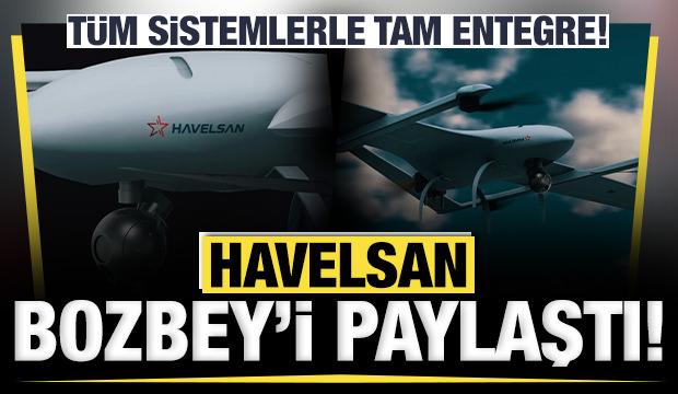 Tek başına değil t&uuml;m sistemlerle ortak &ccedil;alışıyor: HAVELSAN BOZBEY&rsquo;i paylaştı!