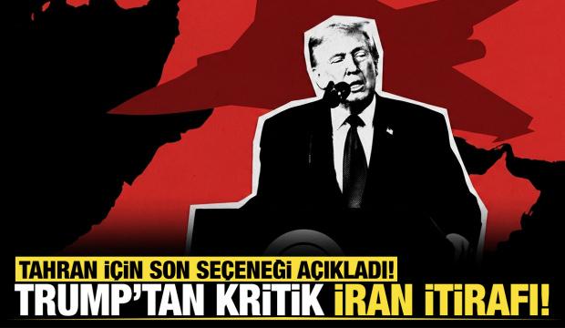 Trump'tan İran&rsquo;a net mesaj: Anlaşmayı tercih ederim ancak askeri se&ccedil;enek masada