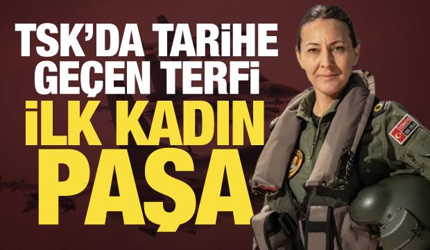 TSK'da tarihe ge&ccedil;en terfi! &Ouml;zlem Karapınar 'ilk kadın Paşa' oldu