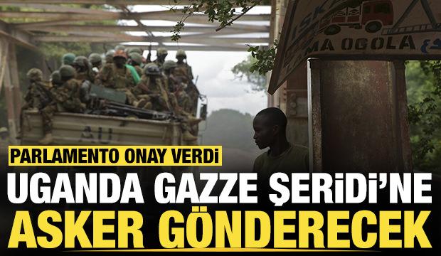 Uganda Gazze'ye asker g&ouml;nderecek