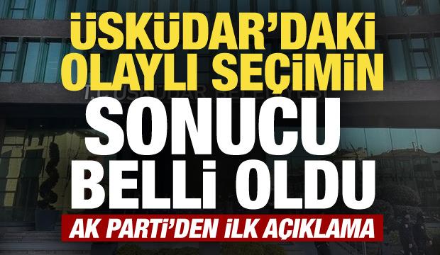 &Uuml;sk&uuml;dar Belediyesi'nde se&ccedil;im sonucu belli oldu