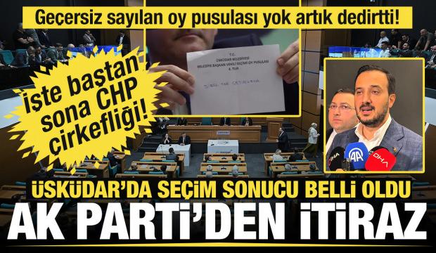 &Uuml;sk&uuml;dar Belediyesi'nde se&ccedil;im sonucu belli oldu