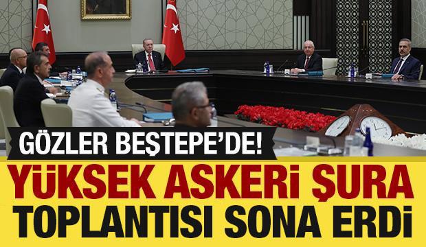 YAŞ toplantısı sona erdi! Alınan kararları İletişim Başkanlığı duyuracak