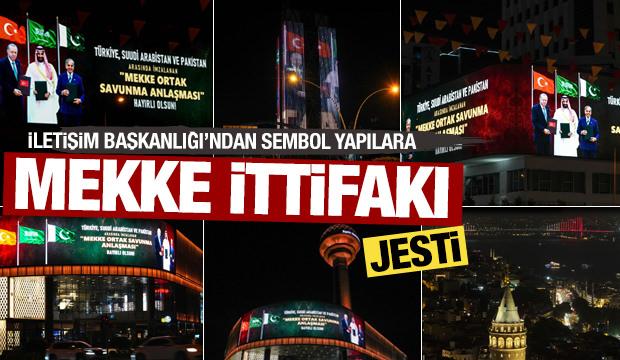 15 Temmuz Şehitler K&ouml;pr&uuml;s&uuml;'ne Mekke Anlaşması'na &ouml;zel ışıklandırma!