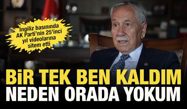 AK Parti&rsquo;nin 25&rsquo;inci yıl tartışması! Arın&ccedil; Erdoğan&rsquo;a sitem etti: Biz de vardık